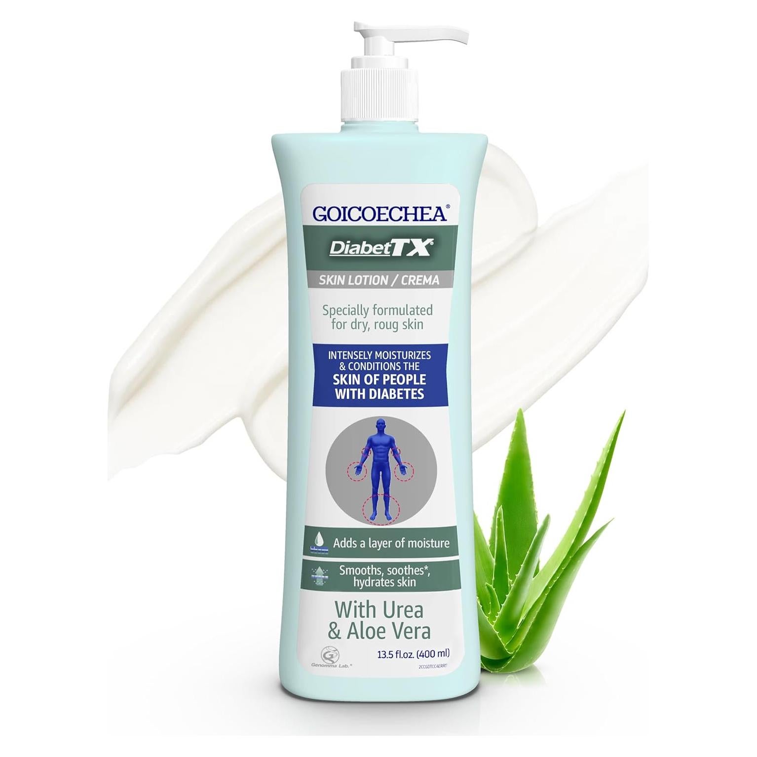 Loción Diabética Goicoechea Diabet TX 382.7 g Hidratante