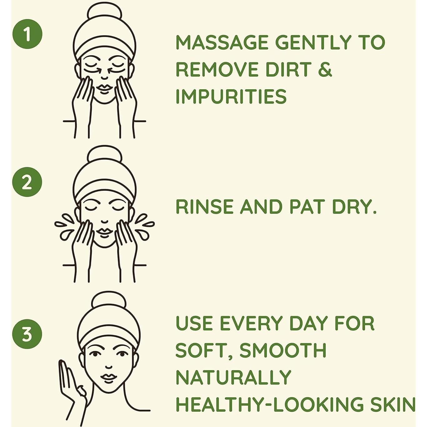 Jabón Hidratante Aveeno 99 g - Paquete de 6 Barras