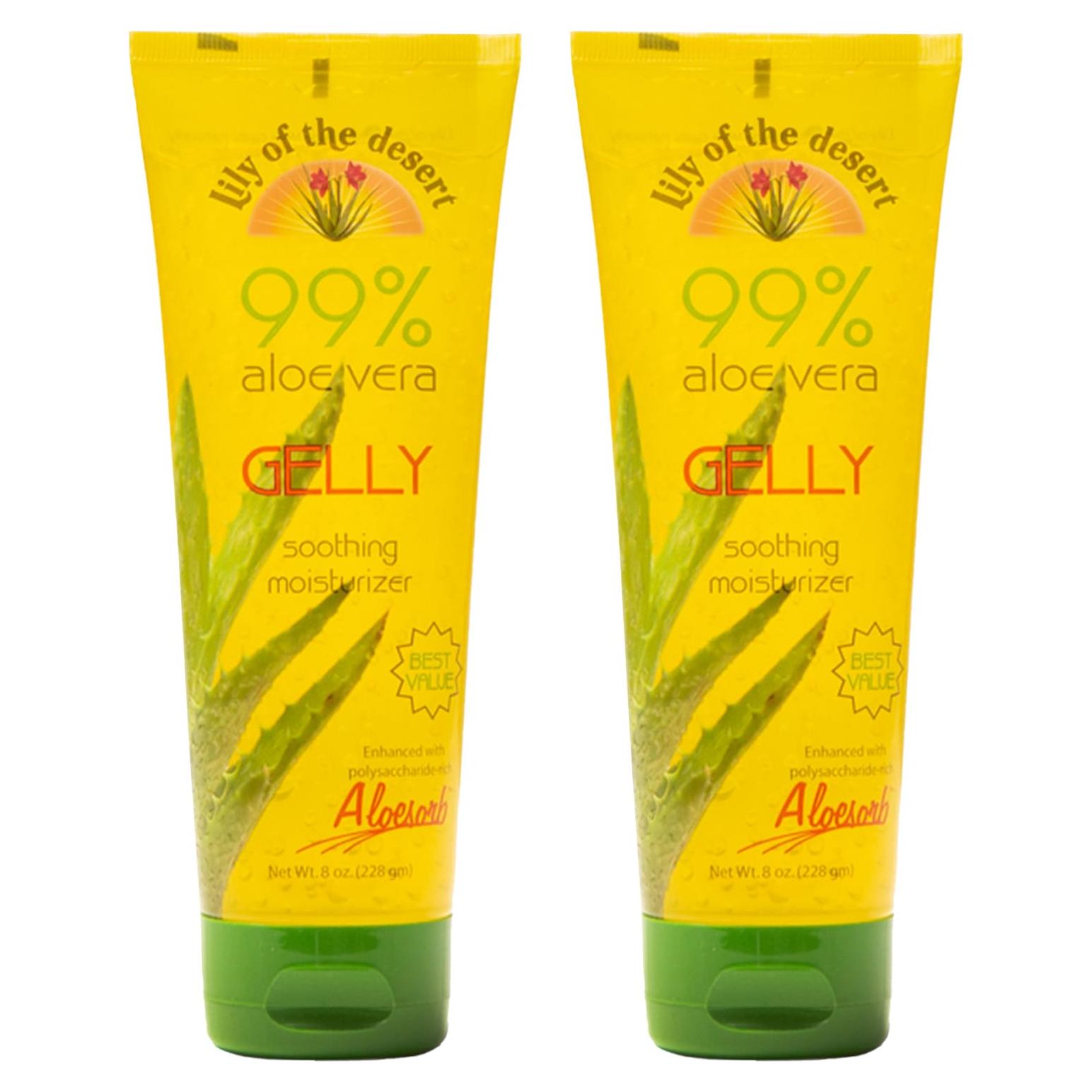Gel de Aloe Vera Orgánico Lirio del Desierto 236.6 ml x2