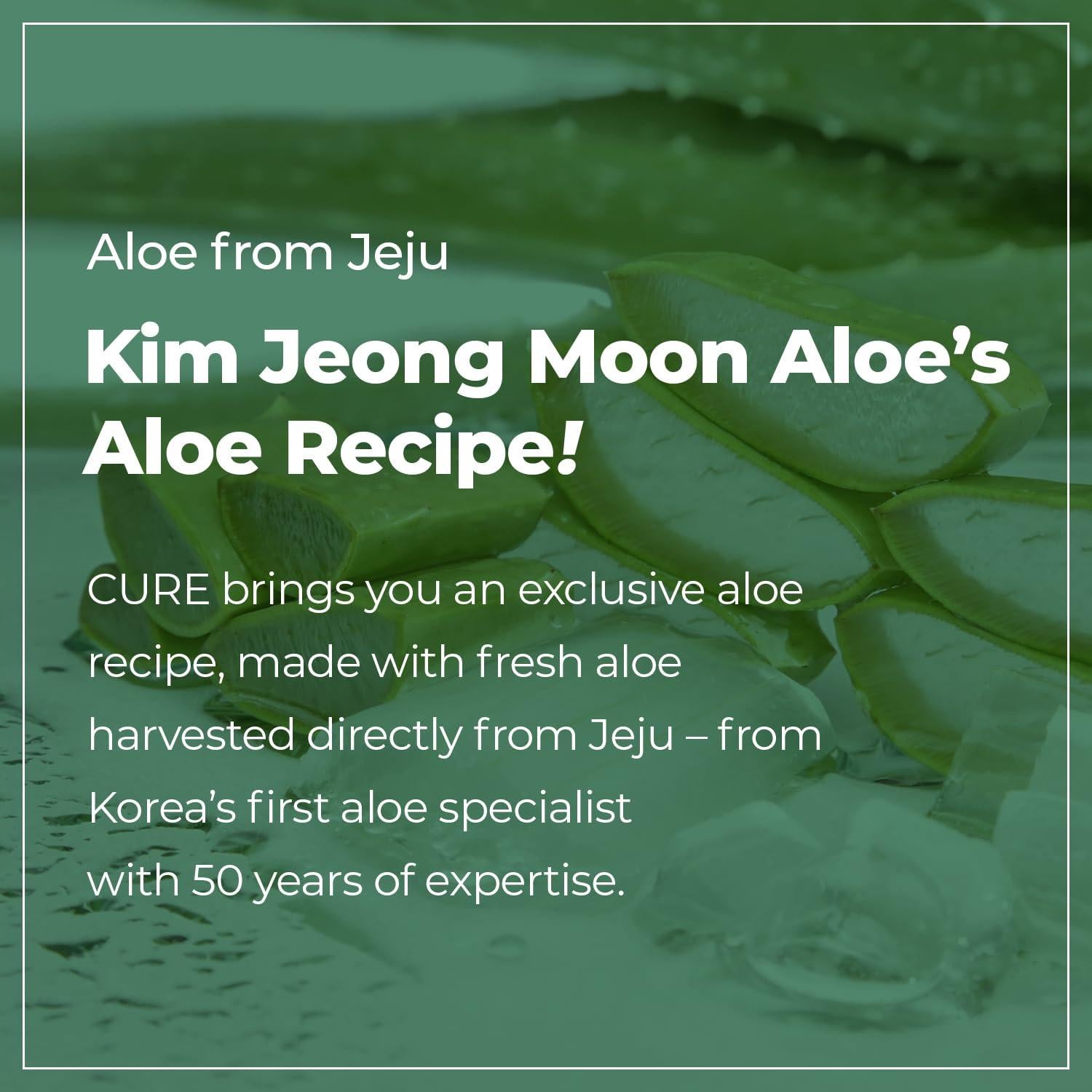 Limpiador Facial Espumoso Aloe Vera CURE 100 ml - Hidratante Suave