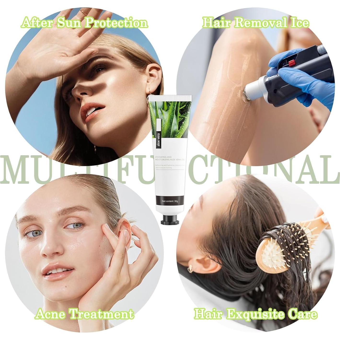 Gel de Aloe Vera Orgánico 30g - Hidratante y Refrescante