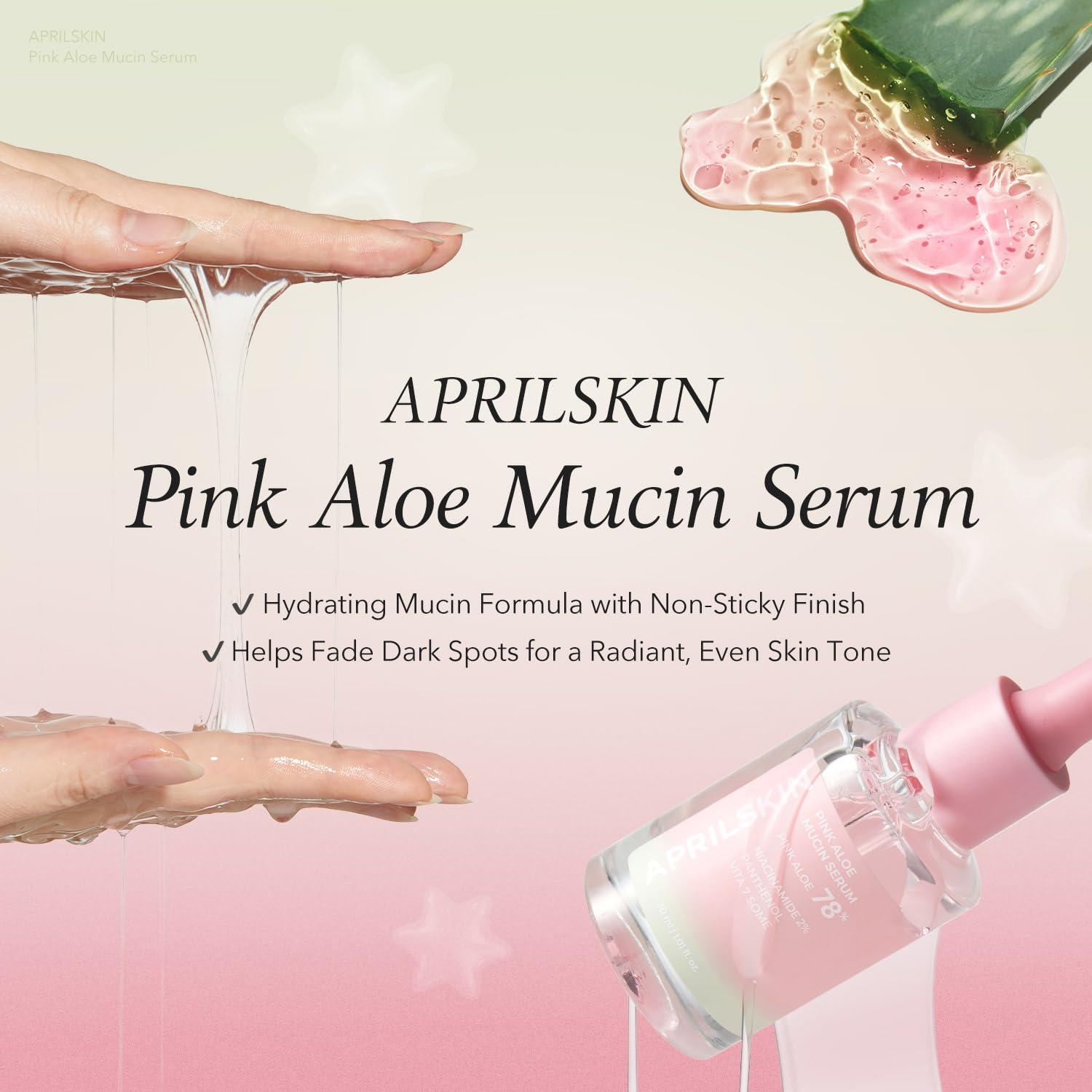 Suero Hidratante APRILSKIN Aloe Rosa 30ml - Cuidado Piel