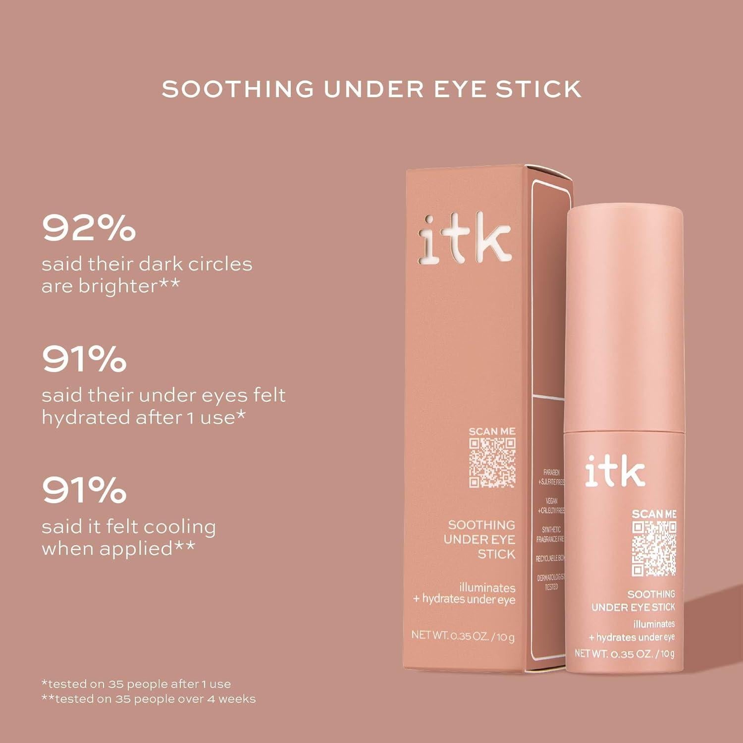 Bálsamo en barra para contorno de ojos ITK Skincare 14g