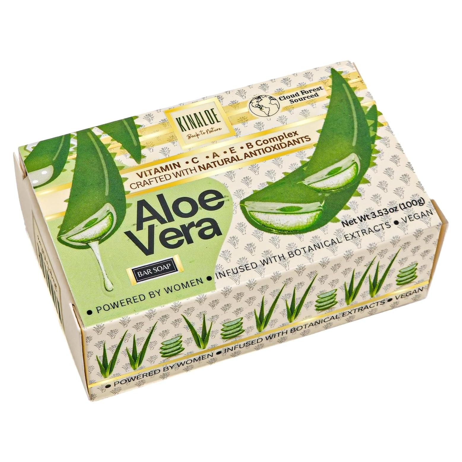 Jabón de Aloe Vera Kinaloe - Hidratante Natural 100g
