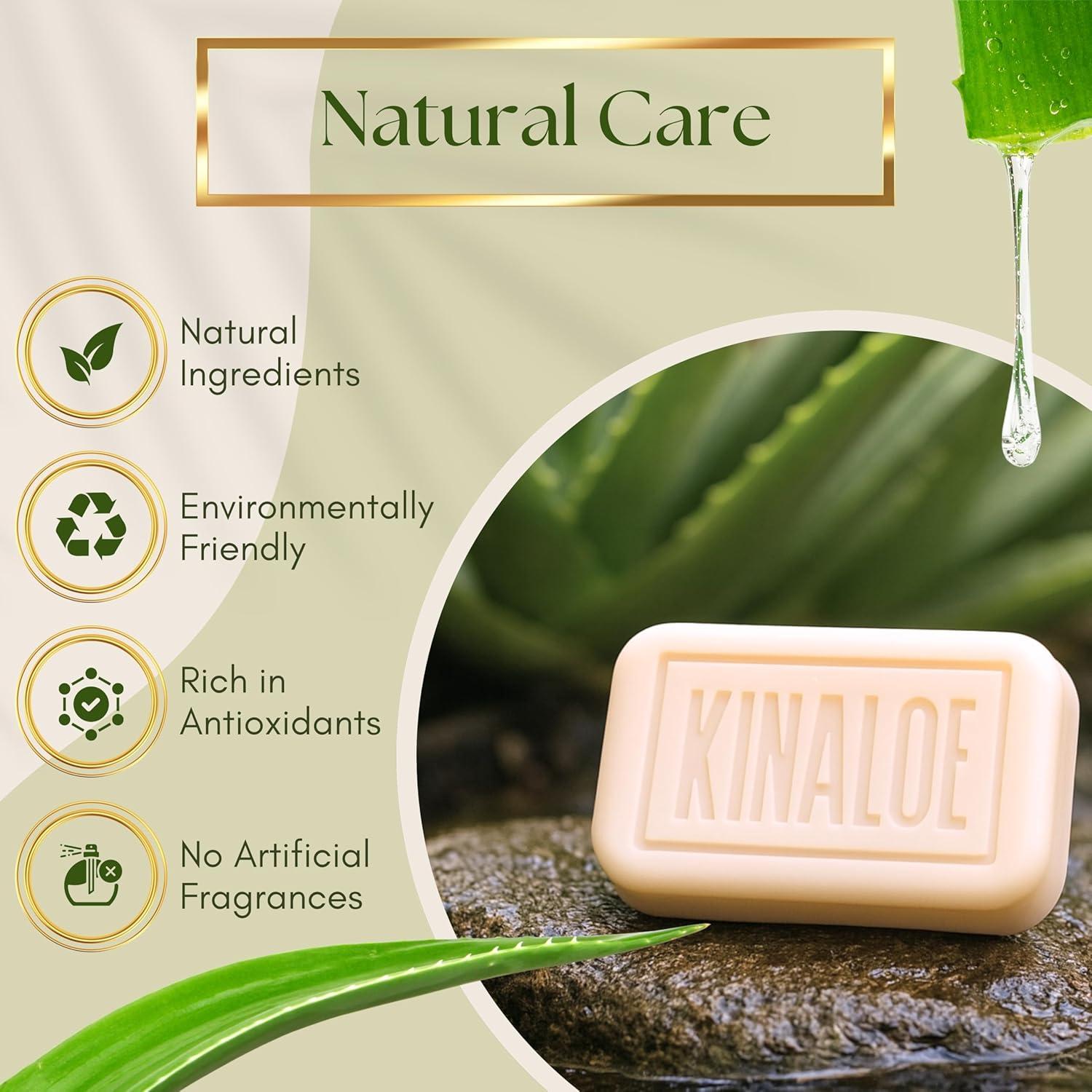 Jabón de Aloe Vera Kinaloe - Hidratante Natural 100g