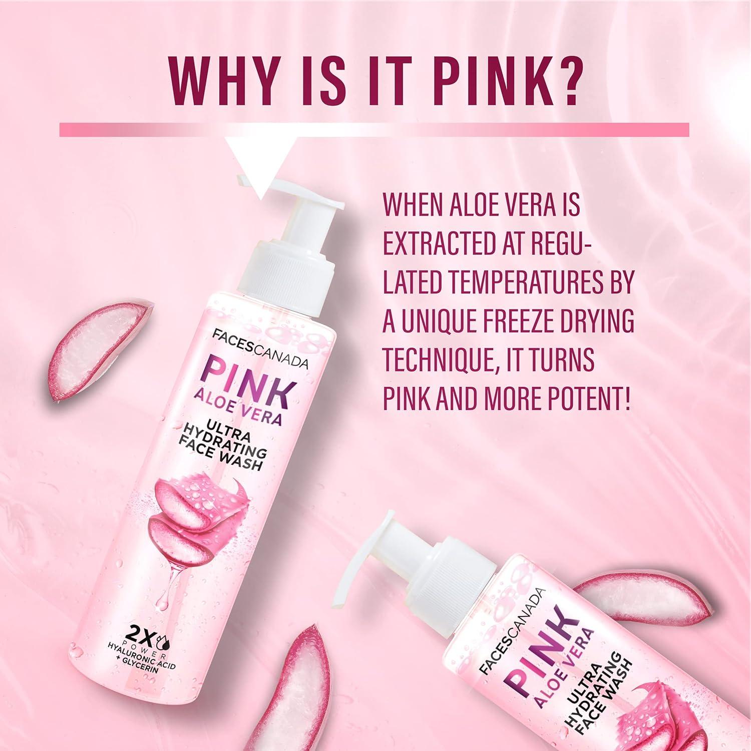 Jabón Facial Hidratante Aloe Vera Rosa Faces Canada 100ml