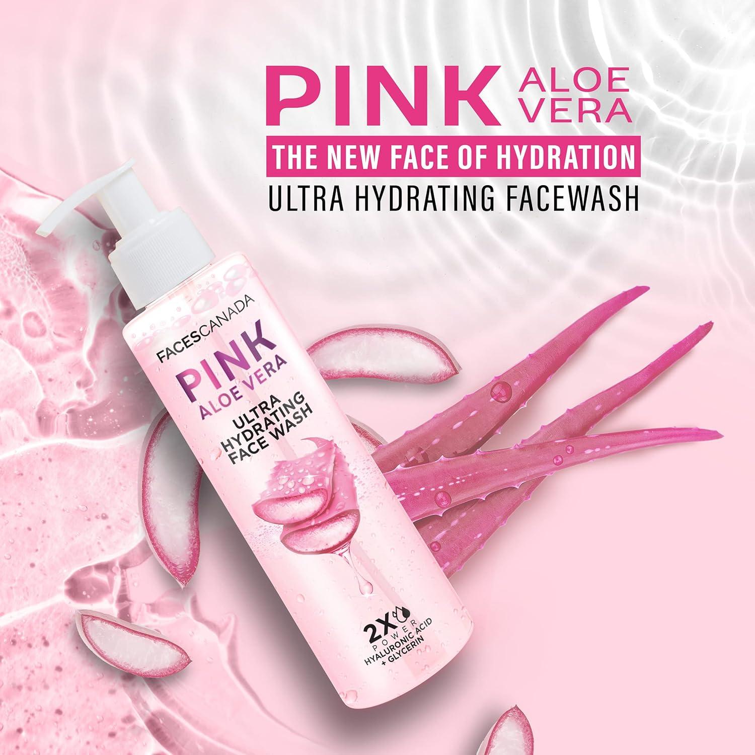 Jabón Facial Hidratante Aloe Vera Rosa Faces Canada 100ml