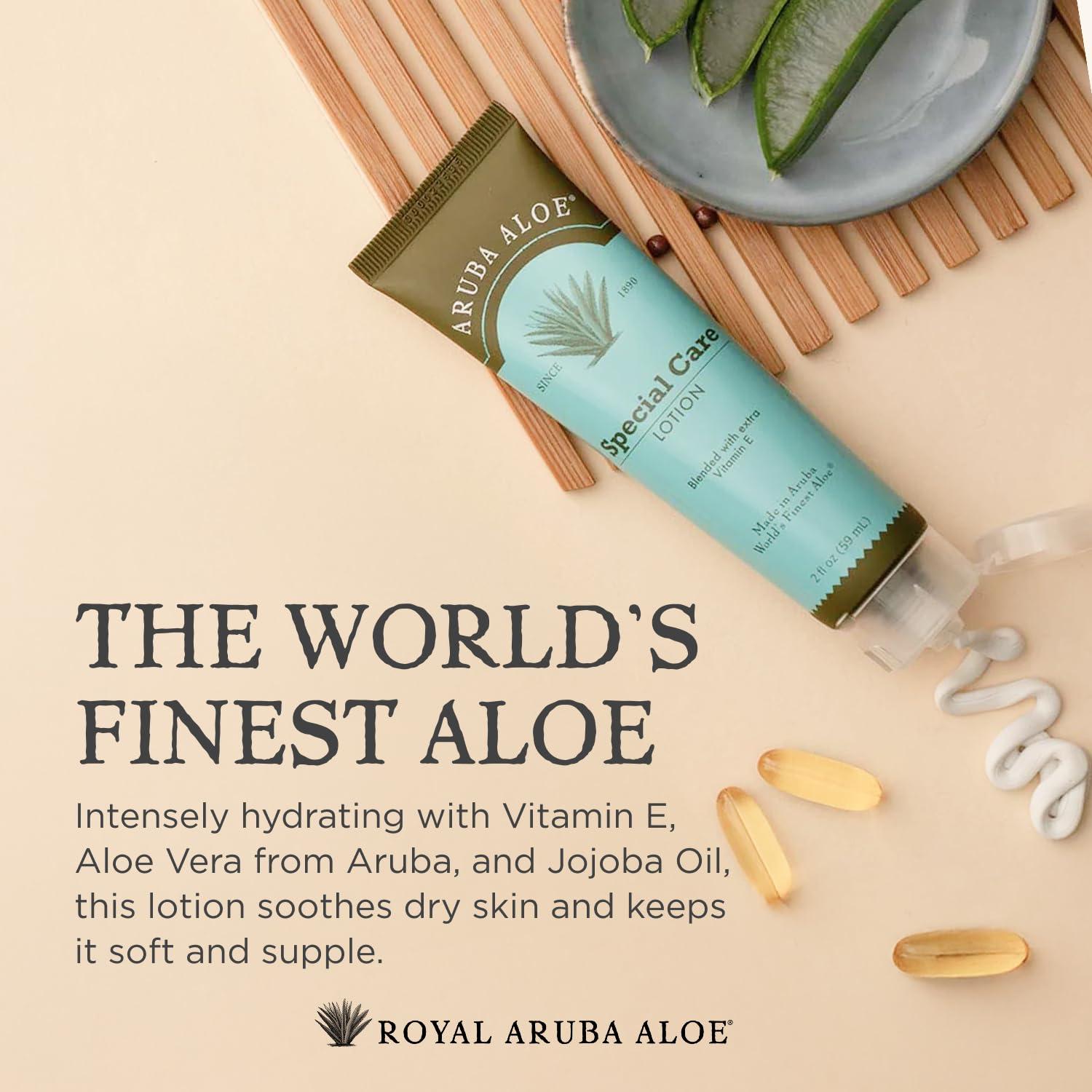 Loción Hidratante Aloe Vera Royal Aruba 236.59 ml Piel Sensible