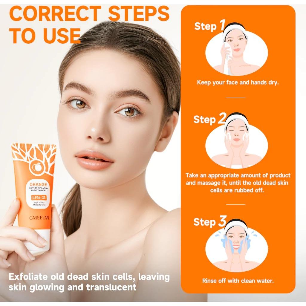 Conjunto de Cuidado de Axilas GMEELAN - Exfoliante y Crema Hidratante