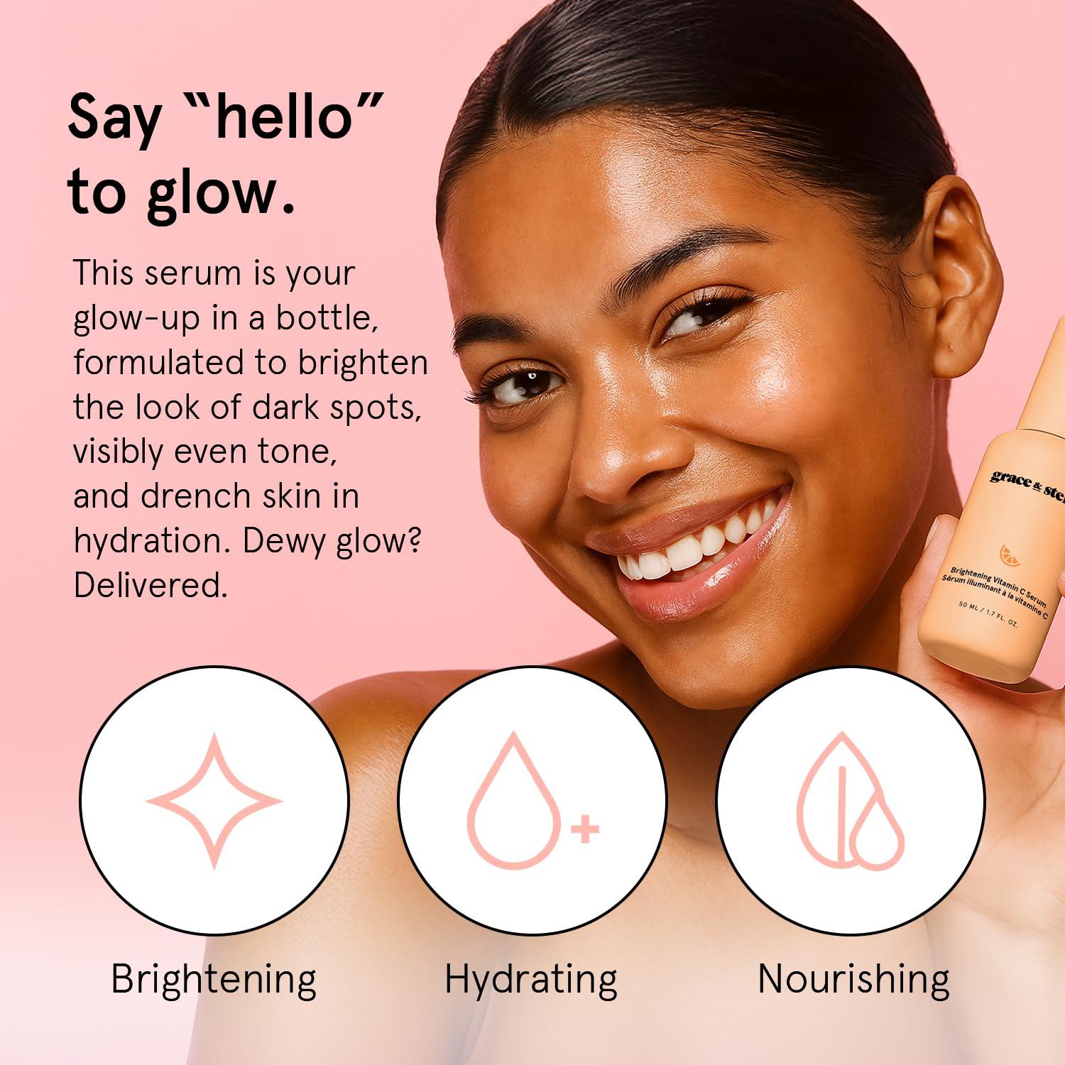 Suero Facial Iluminador Vitamina C Grace & Stella 50ml