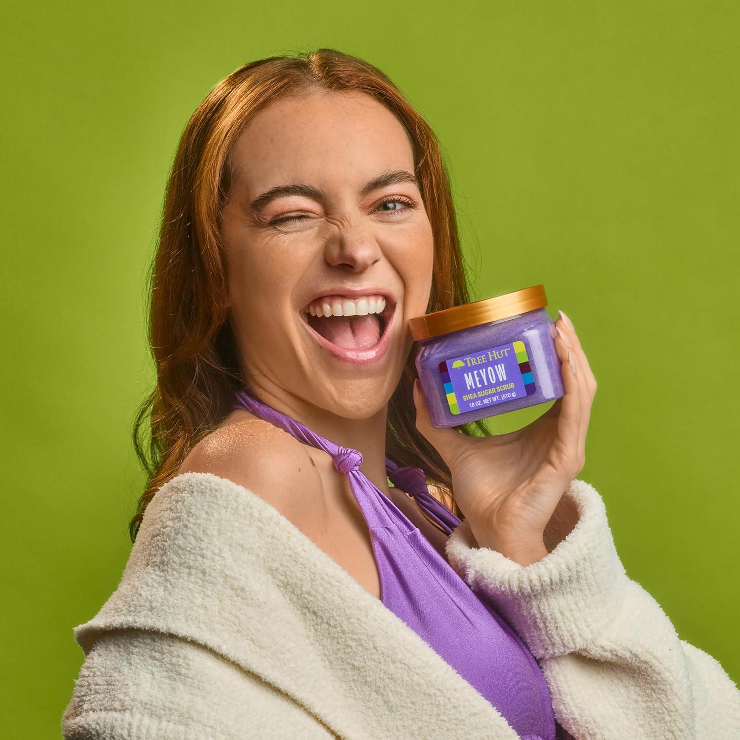 Exfoliante de Azúcar Tree Hut 2 Piezas - Mantequilla Corporal Frutal