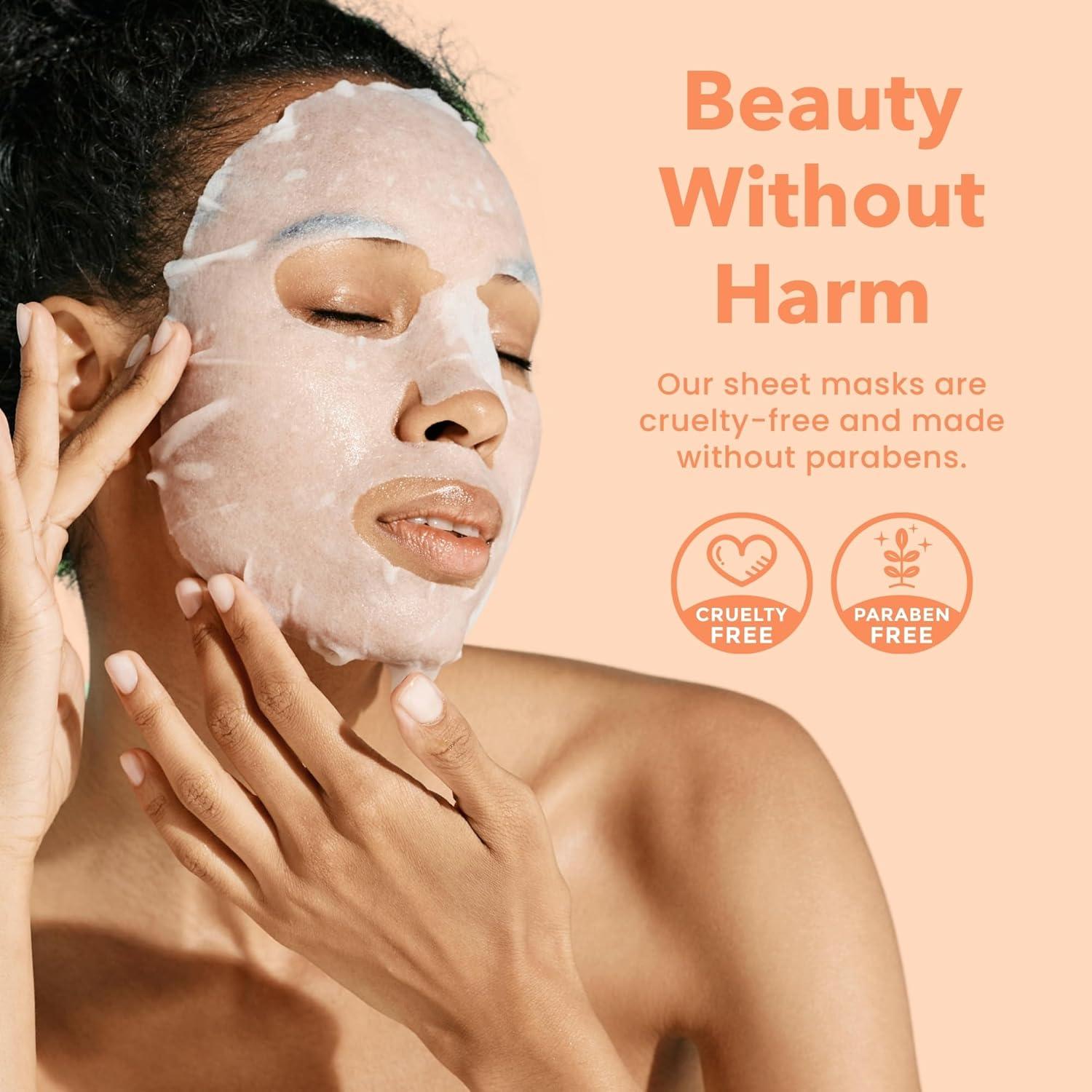 Mascarilla Facial Exfoliante Patchology con Papaya y Ácido Láctico - 4 Unidades