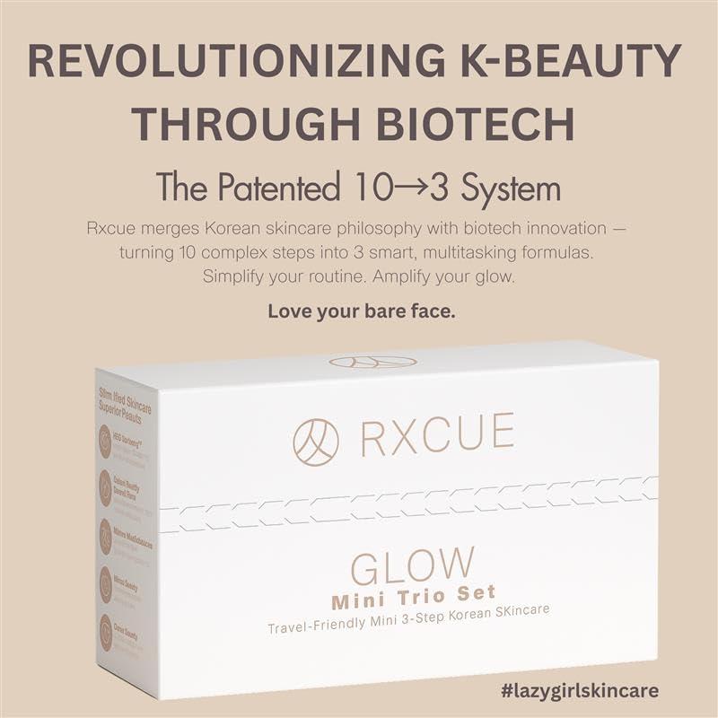 Kit de Cuidado de la Piel Mini Rxcue 3 Pasos Viaje 240g