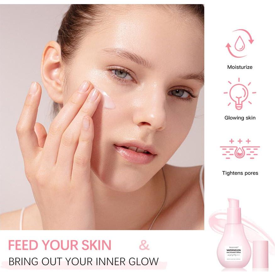 Suero Hidratante de Niacinamida JISKG 2 Pcs 200ml