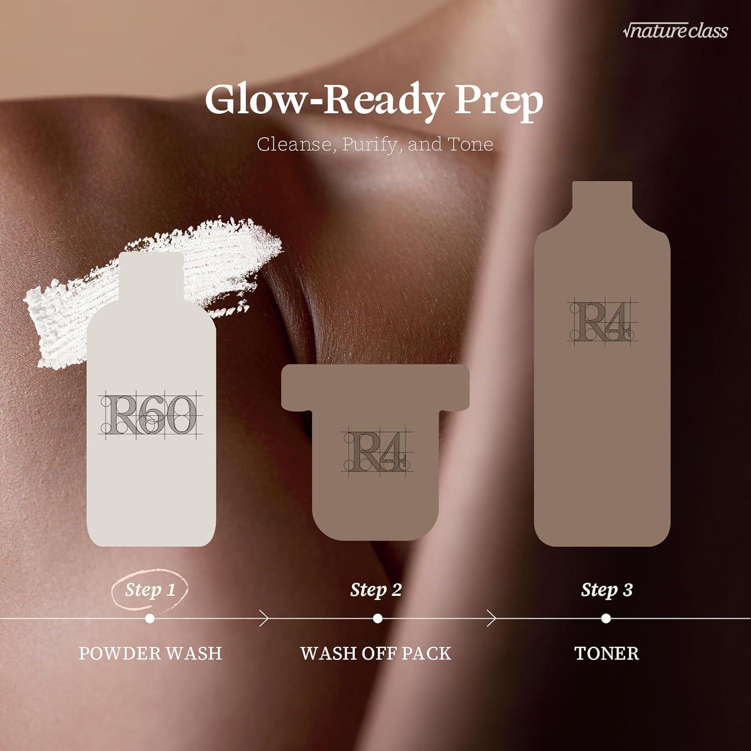 R60 Polvo Enzimático de Arroz Limpiador Facial 50g - Exfoliante Profundo