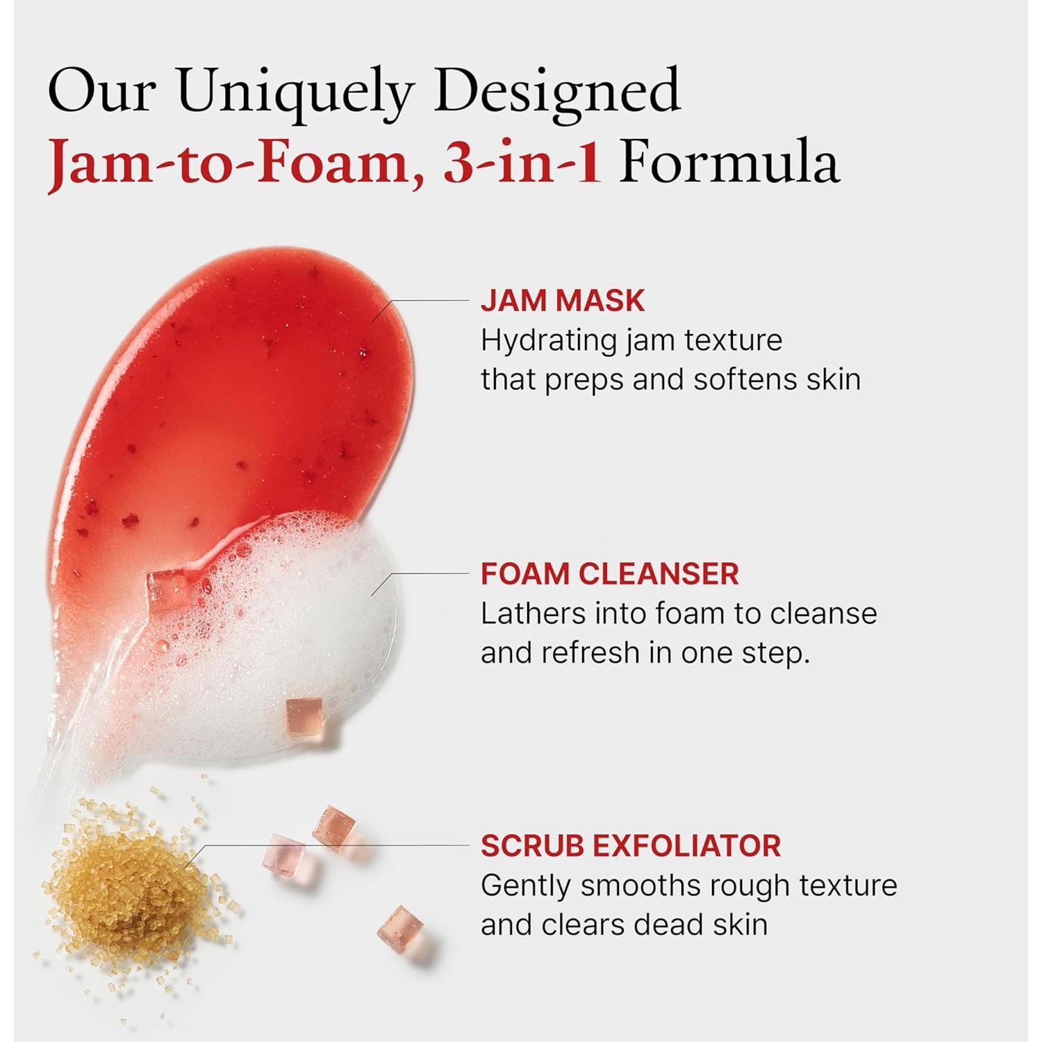 Jabón Limpiador Facial Vegano Completo 120ml - Exfoliación Suave