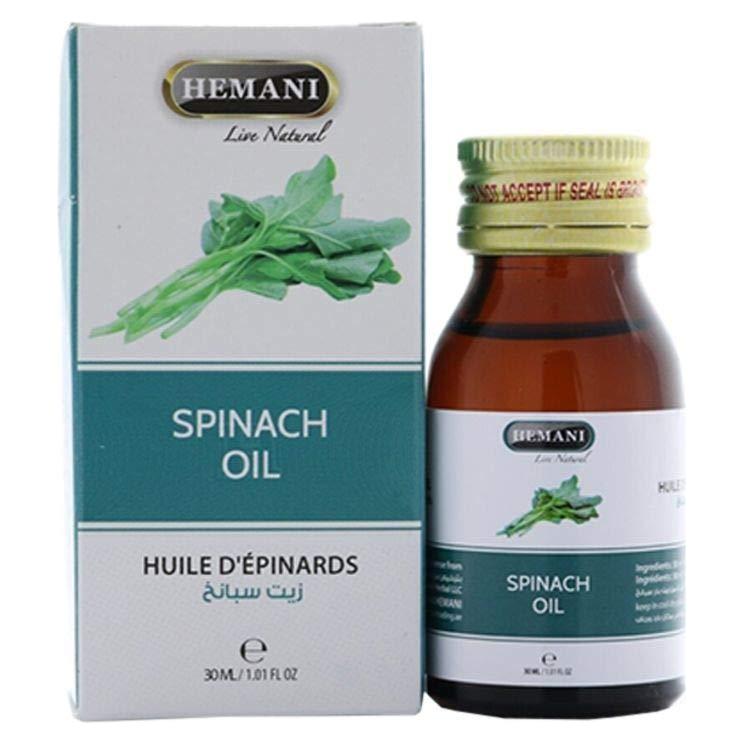 Aceite de Espinacas Hemani 30ml - 100% Puro y Natural