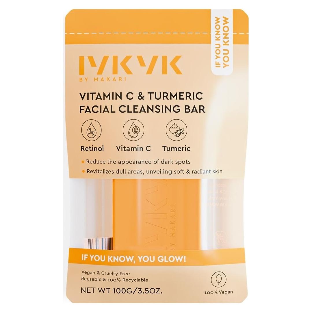 Barra Limpiadora Facial Makari Vitamina C y Cúrcuma 99g