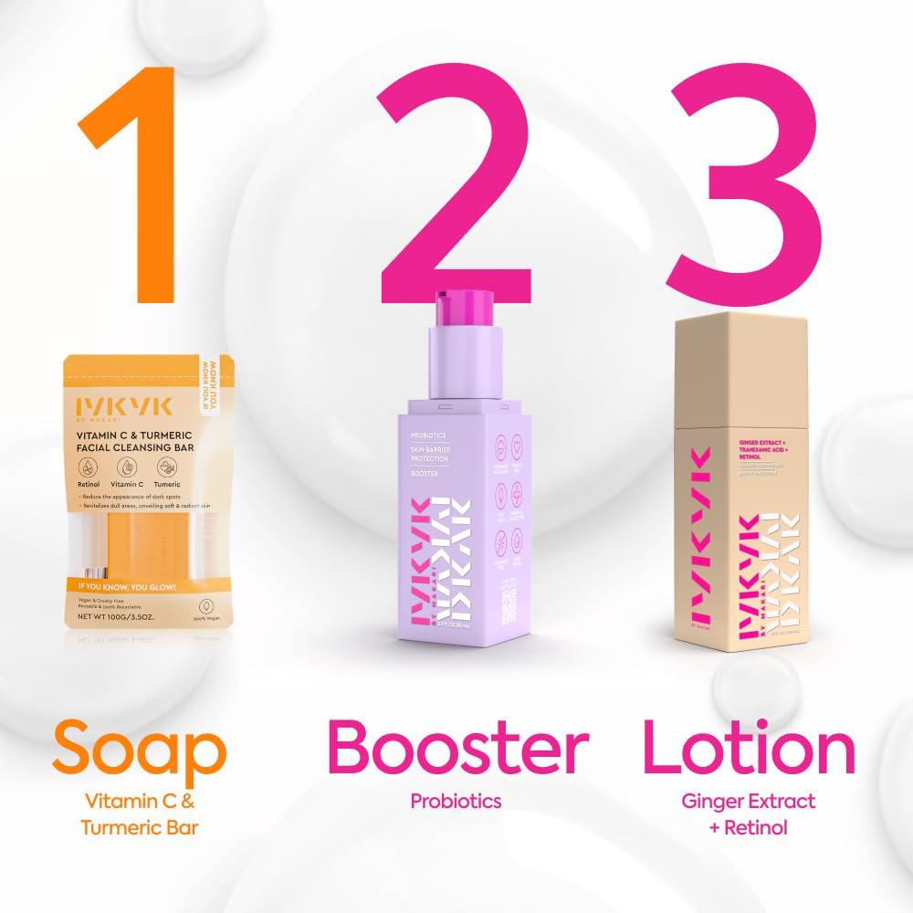 Barra Limpiadora Facial Makari Vitamina C y Cúrcuma 99g