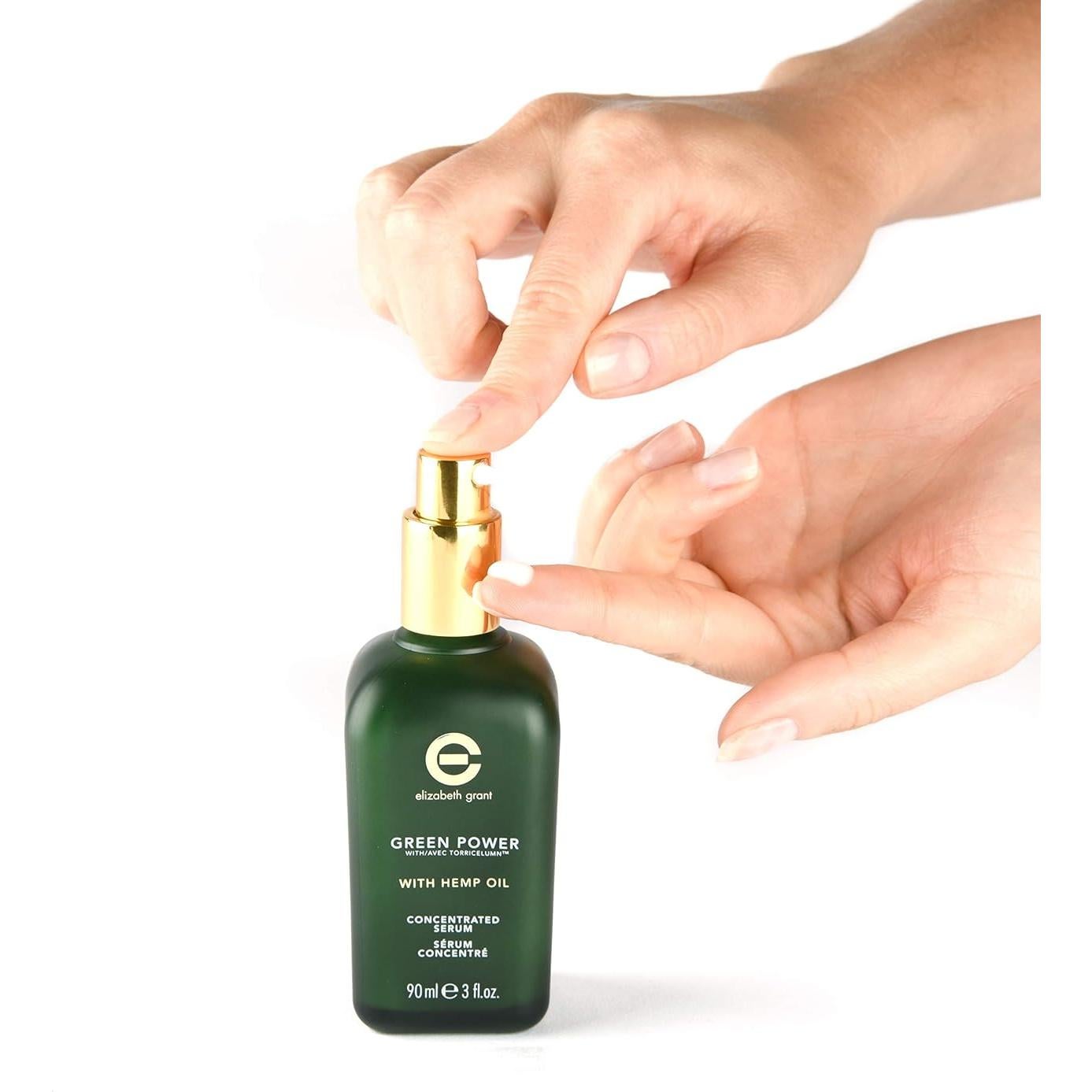 Suero Concentrado Elizabeth Grant Poder Verde 86.1g - Aceite de Cáñamo