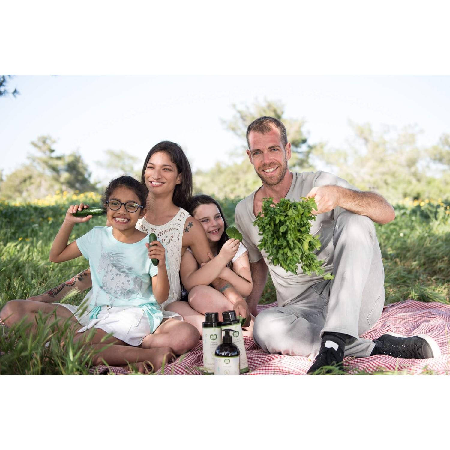 ecoLove Gel de Ducha y Jabón de Manos Orgánico Vegano 2x500ml