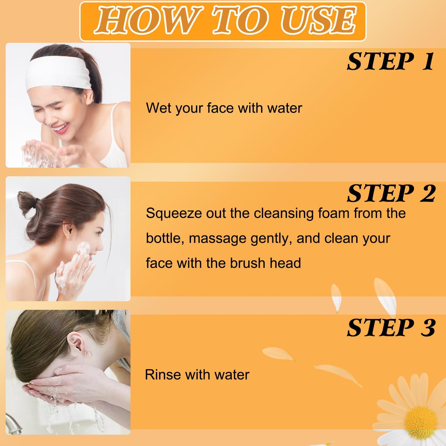 Juego de Cuidado Facial de Cúrcuma 4 Piezas - hepanio