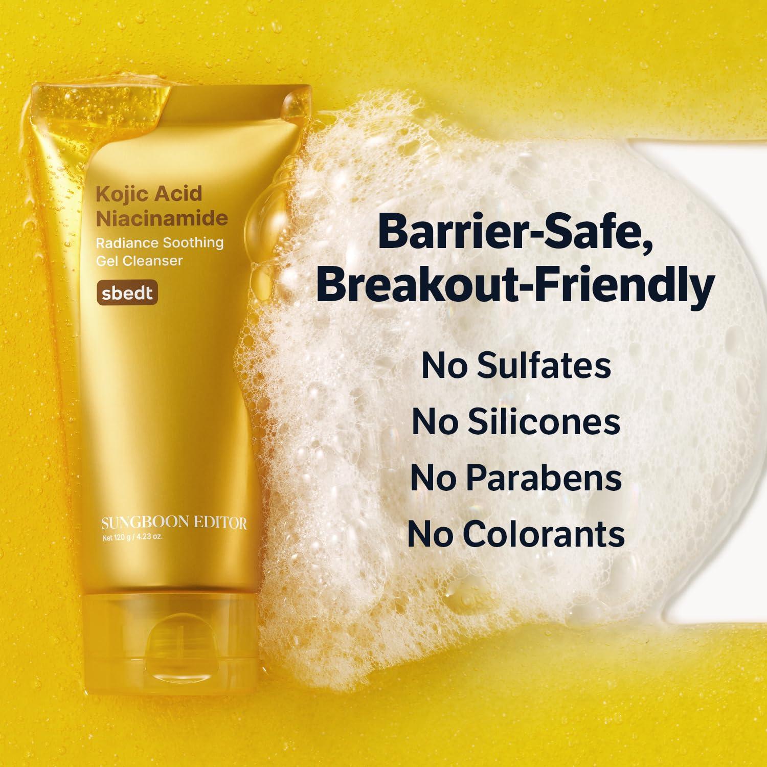 Limpiador Facial Gel Kojico y Niacinamida SUNGBOON 140g