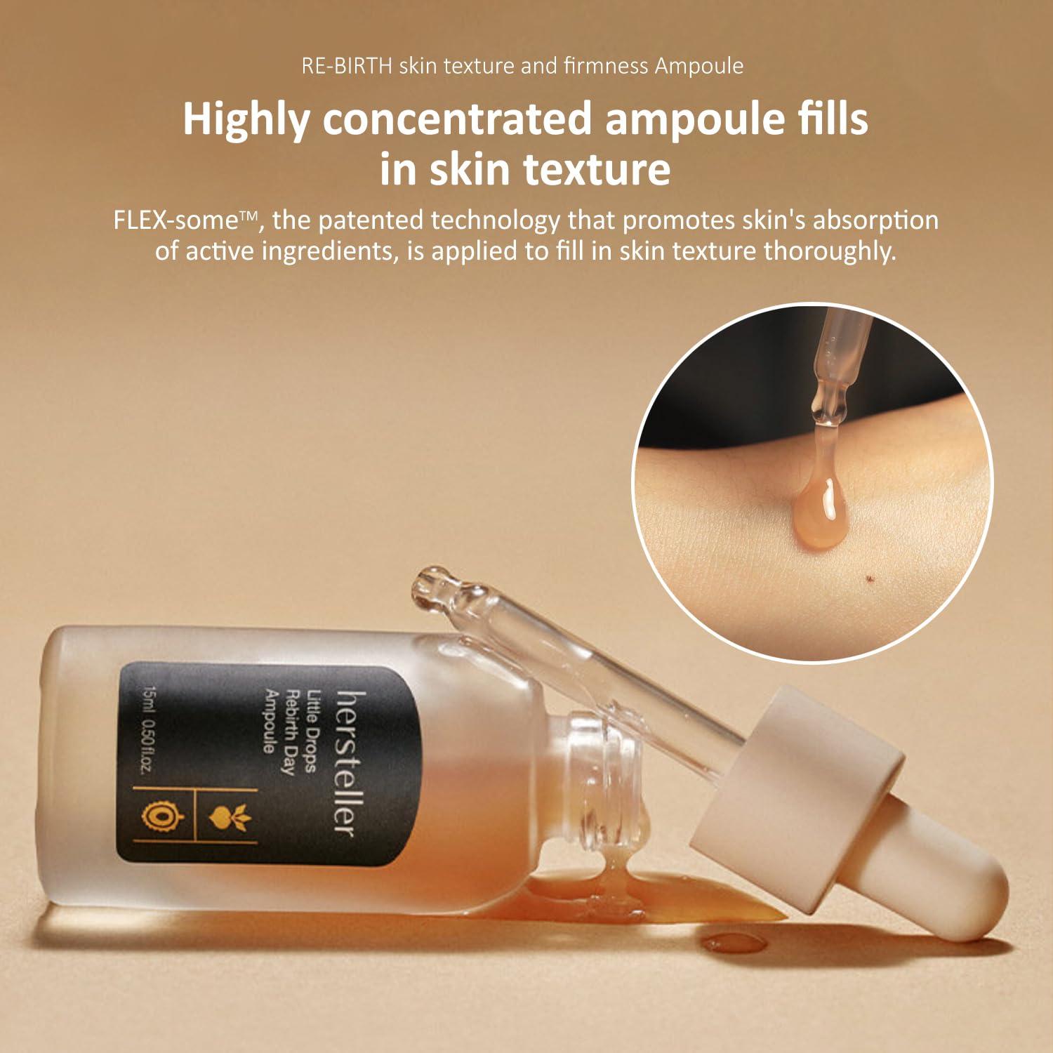 Ampoule Rebirth Day Little Drops 45ml - Mejora Textura Piel