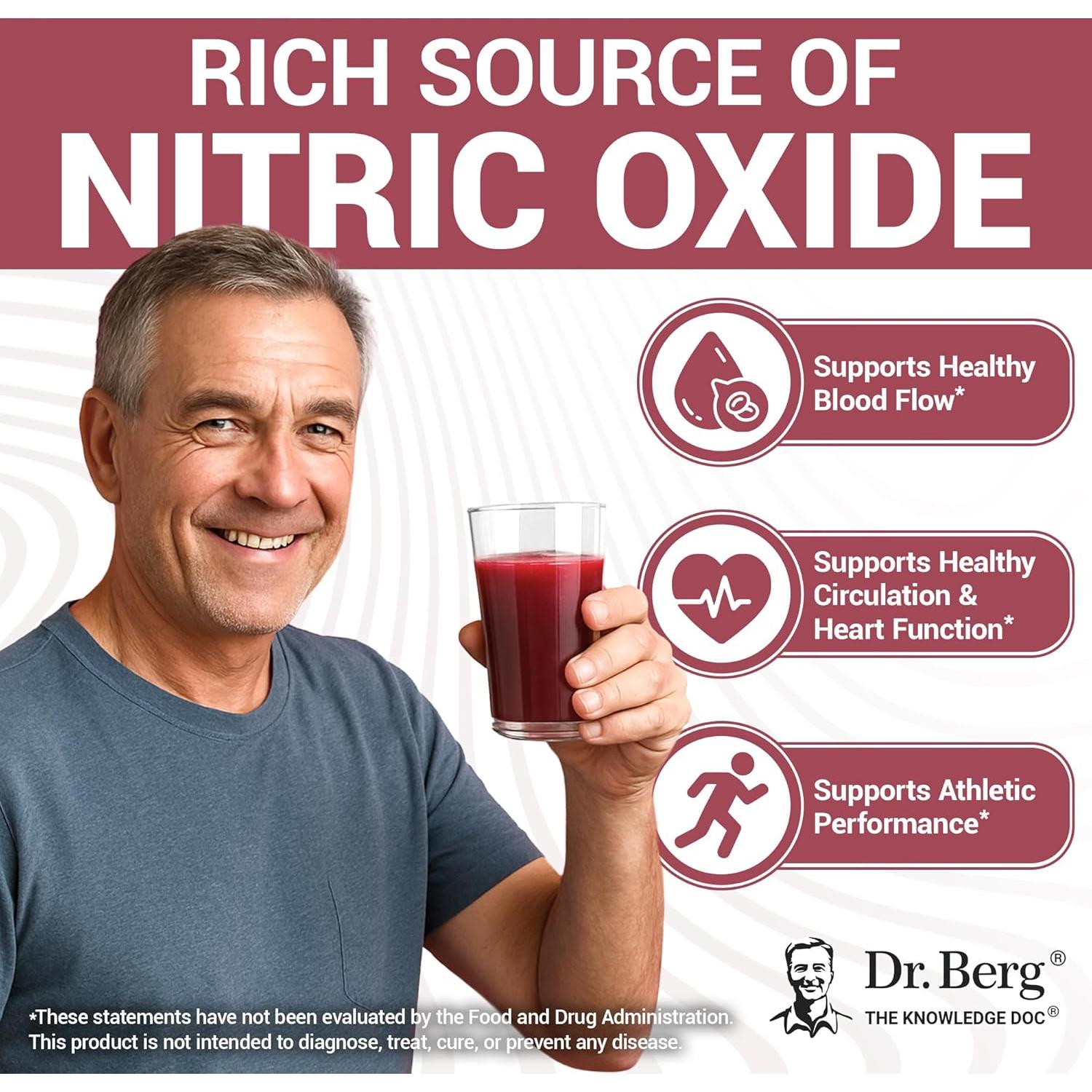 Polvo de Remolacha Orgánica Dr. Berg - 30 Porciones 45g