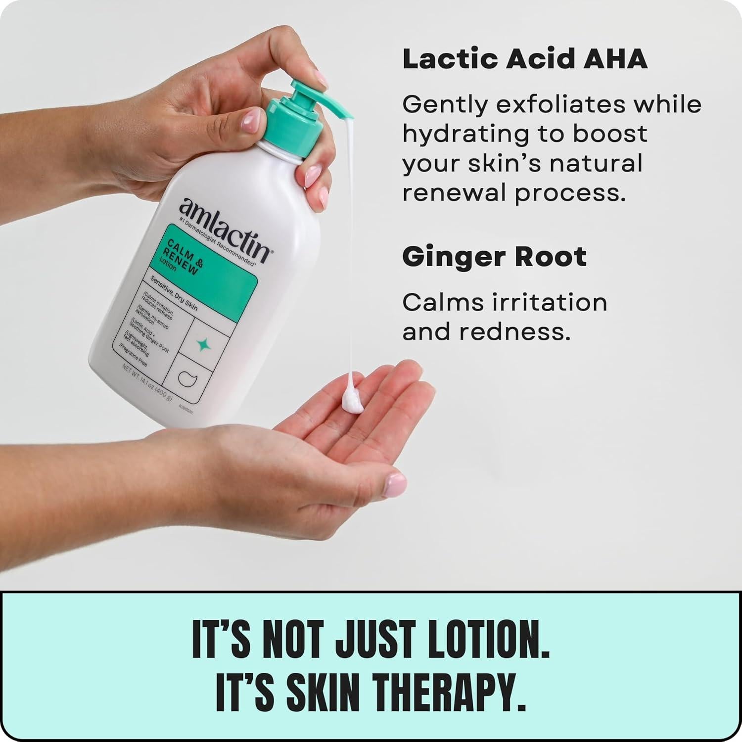 AmLactin Loción Hidratante Terapéutica 399 g - Piel Sensible