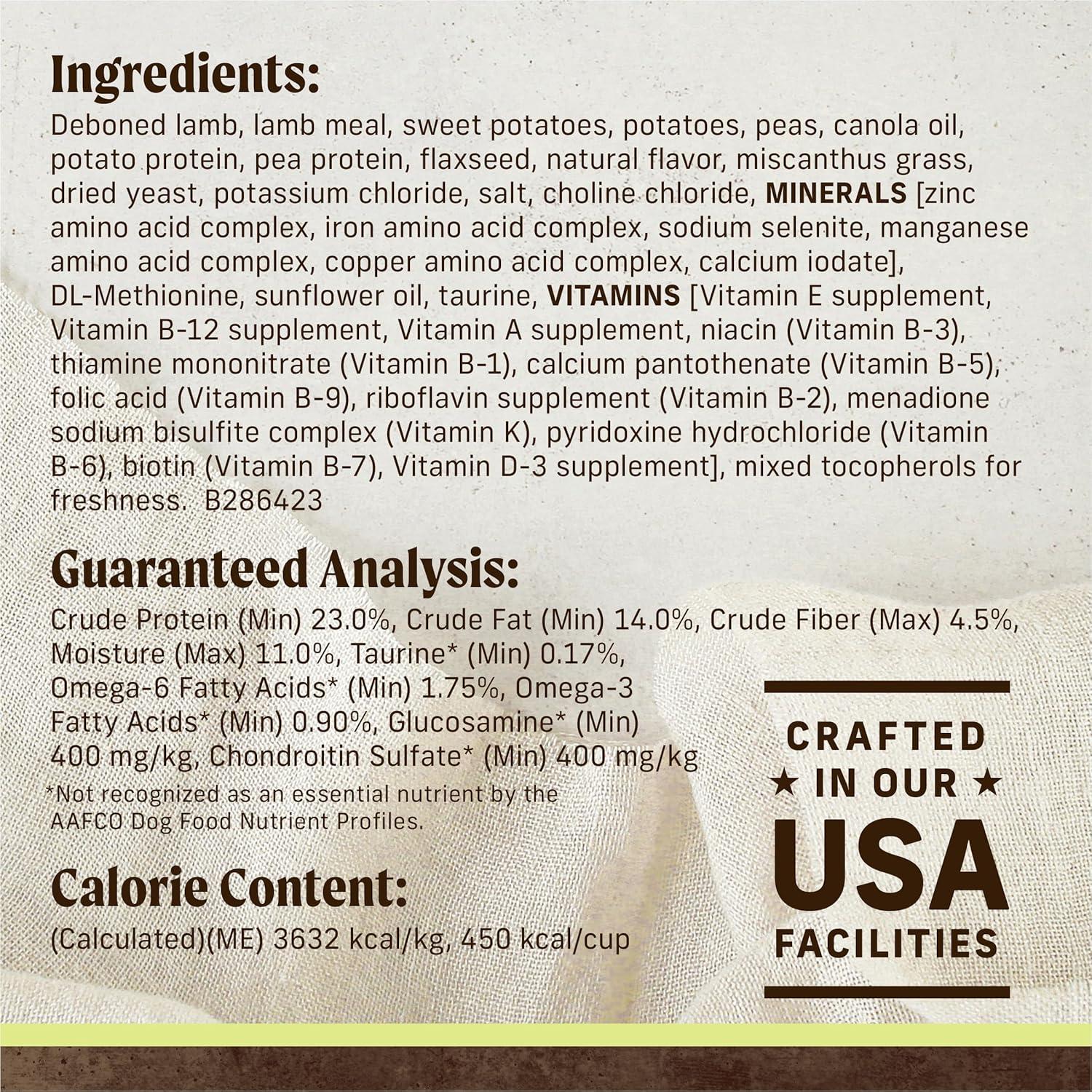 Comida Seca para Perros Merrick 1.81kg Cordero y Batata