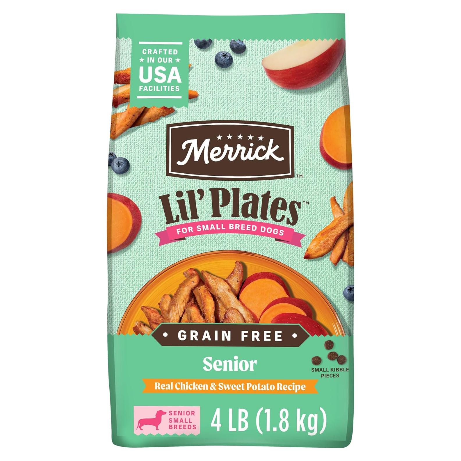 Comida Seca Premium Merrick Lil' Plates 1.81 kg Pollo y Batata