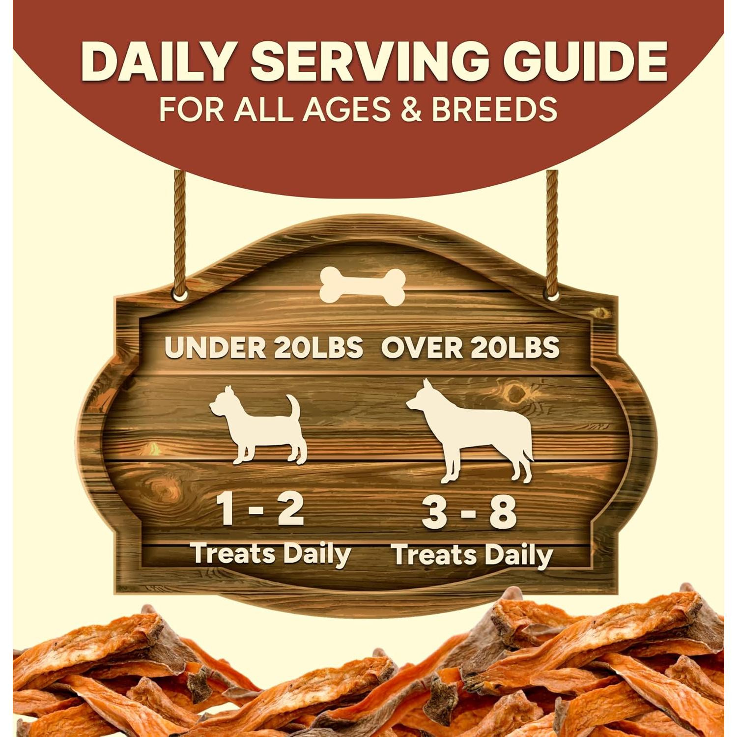 Golosinas para Perros Gaines Family Farmstead 396 g - Papas Fritas de Batata Sin Granos