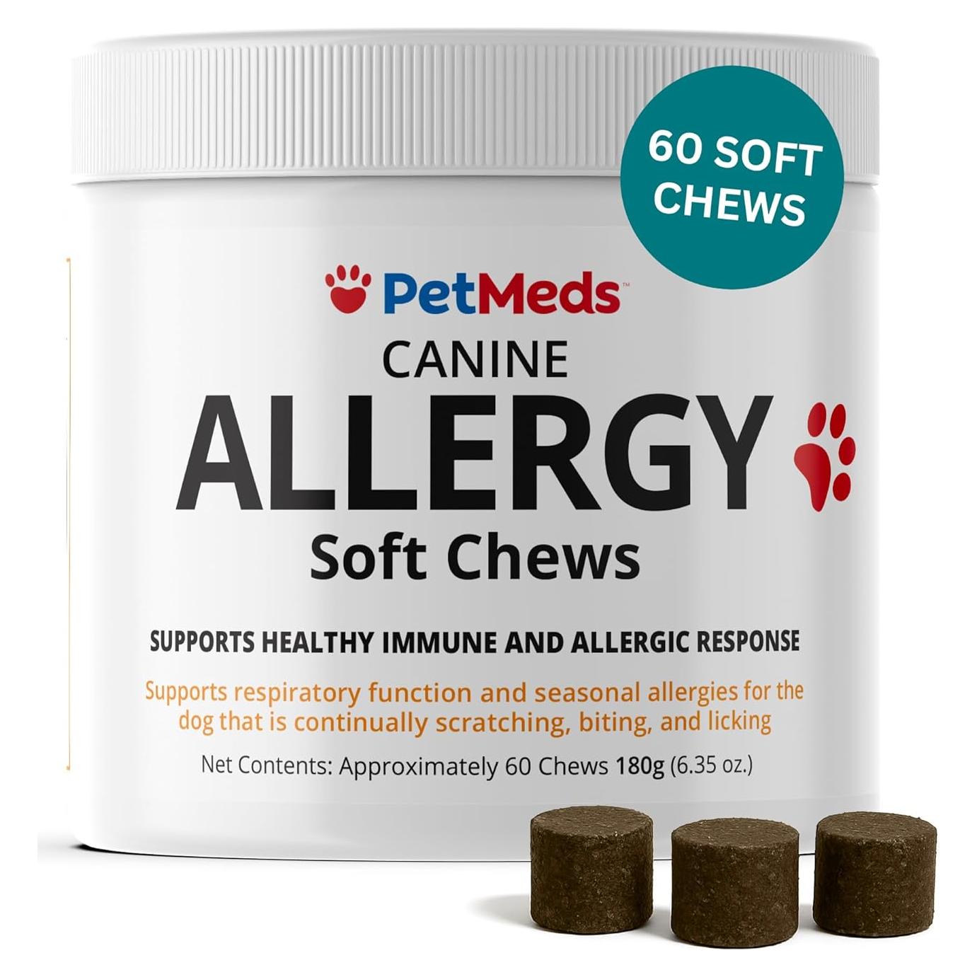 Suplemento para Alergias PetMeds - Masticables 60 Unidades