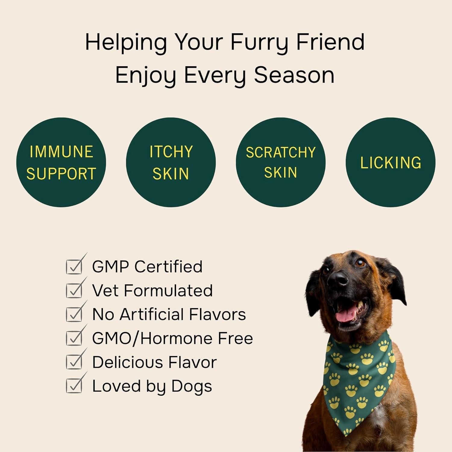 Suplemento para Alergias PetMeds - Masticables 60 Unidades