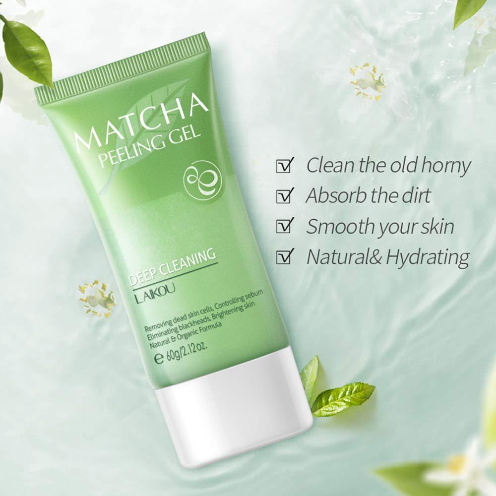 Gel Exfoliante Facial de Matcha MIESCHER - Hidratante Natural 60g