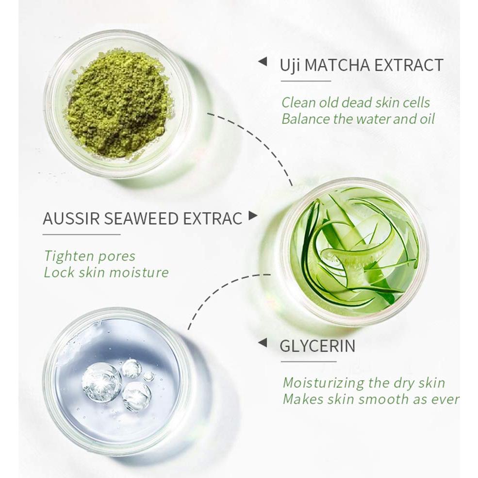 Gel Exfoliante Facial de Matcha MIESCHER - Hidratante Natural 60g