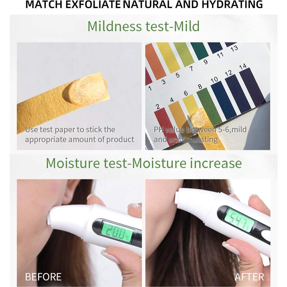 Gel Exfoliante Facial de Matcha MIESCHER - Hidratante Natural 60g