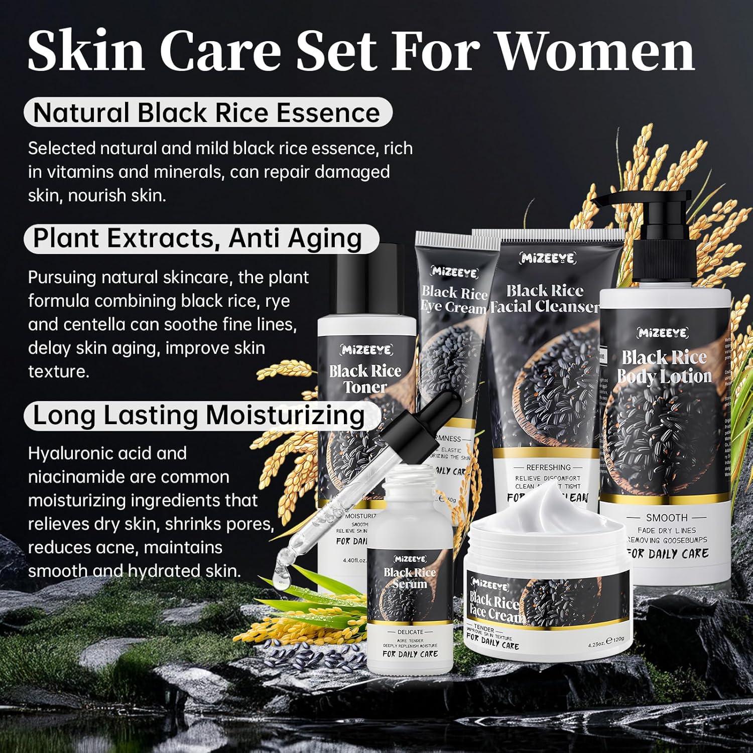 Conjunto de Cuidado de la Piel MIZEEYE 6 PZS Antienvejecimiento