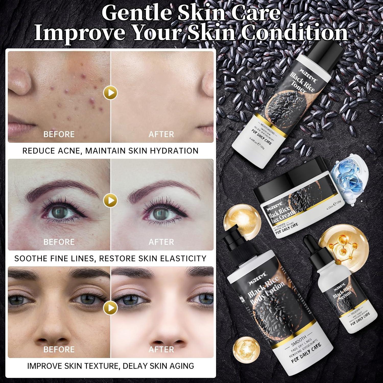 Conjunto de Cuidado de la Piel MIZEEYE 6 PZS Antienvejecimiento