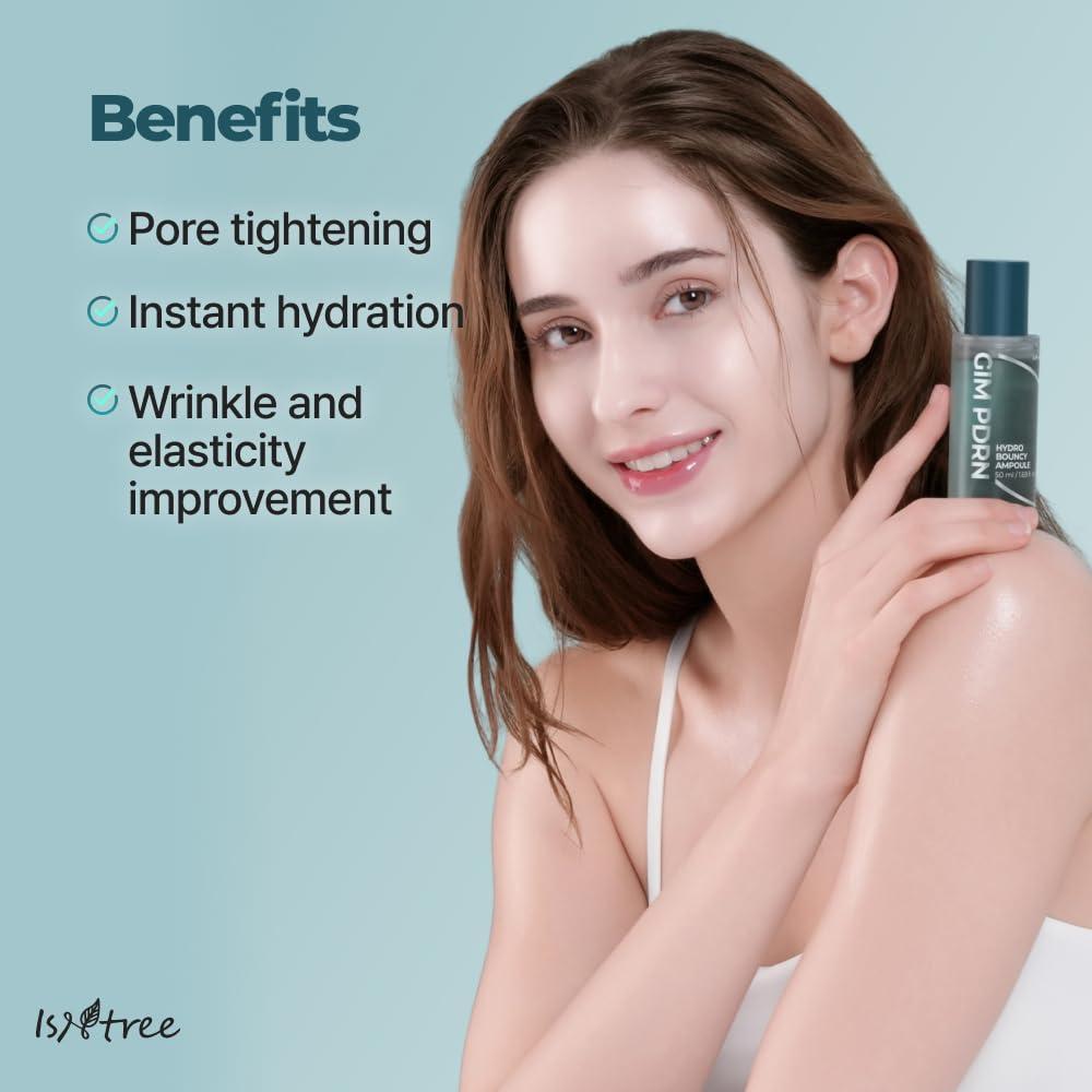 Suero Facial ISNTREE Gim PDRN Hydro Bouncy 50ml - Hidratante