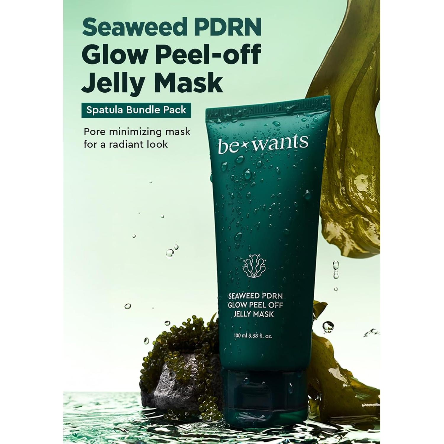 Mascarilla Facial PDRN de Algas Bewants 100 ml con AHA y BHA