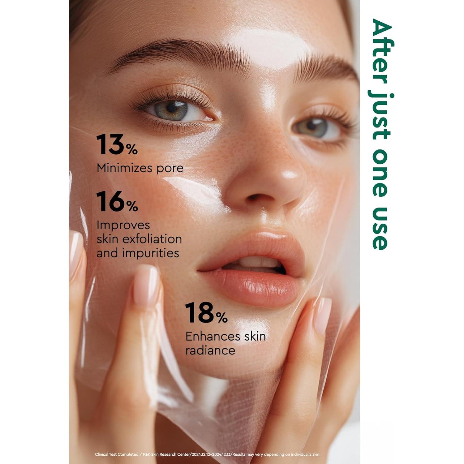 Mascarilla Facial PDRN de Algas Bewants 100 ml con AHA y BHA