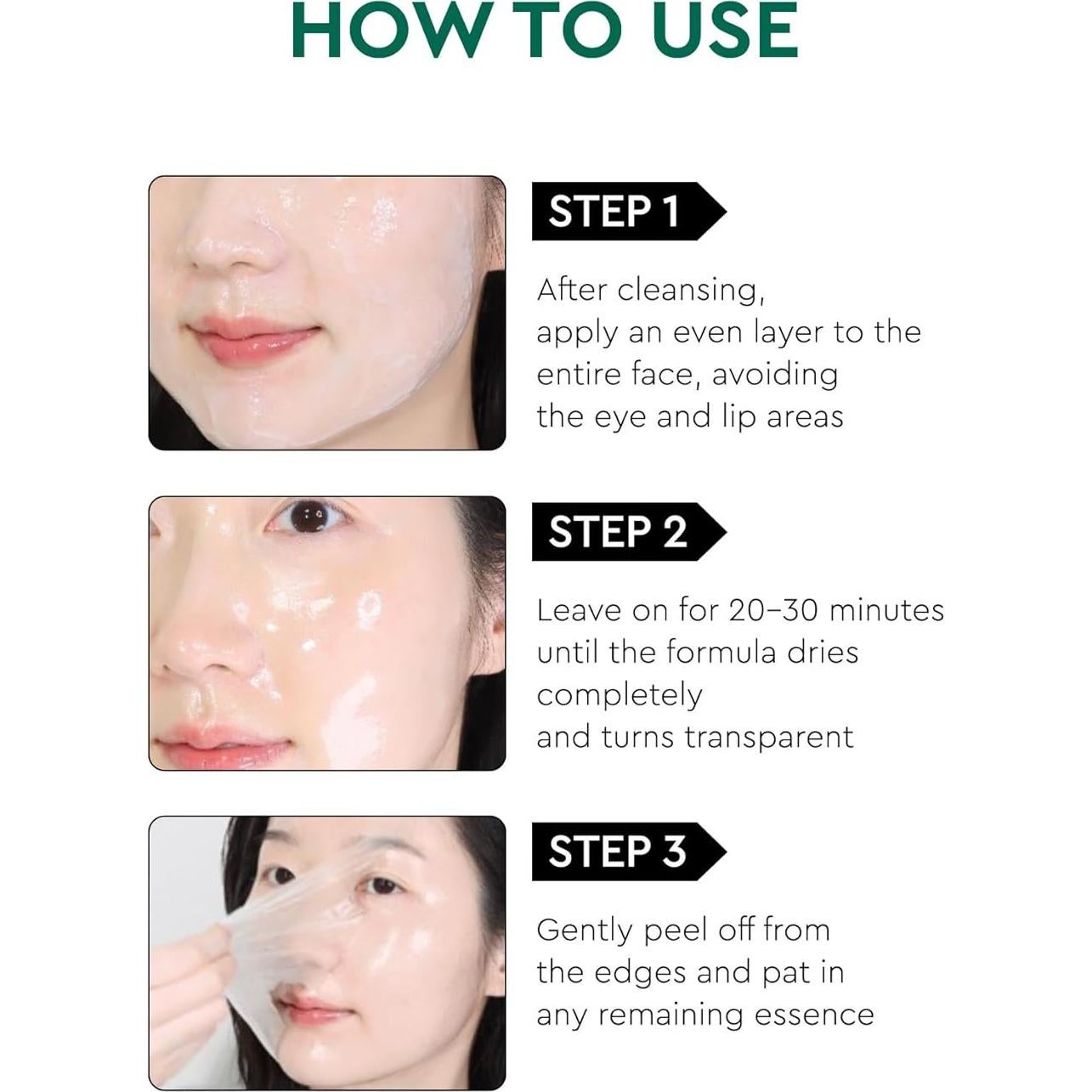 Mascarilla Facial PDRN de Algas Bewants 100 ml con AHA y BHA