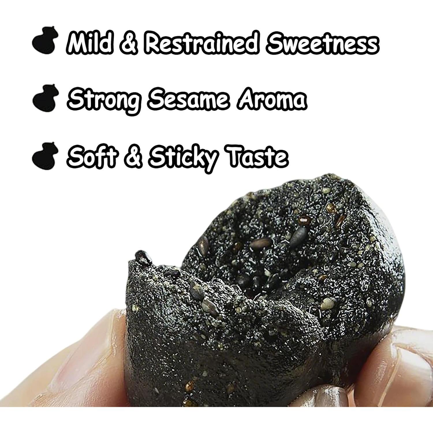 Bolas de Sésamo Negro KachiKachi - Snack Natural 126g