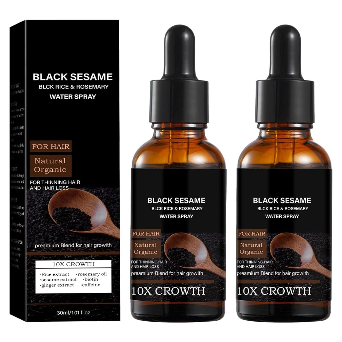 Suero de Crecimiento Capilar Lucksun 30ml - Aceite de Sésamo Negro