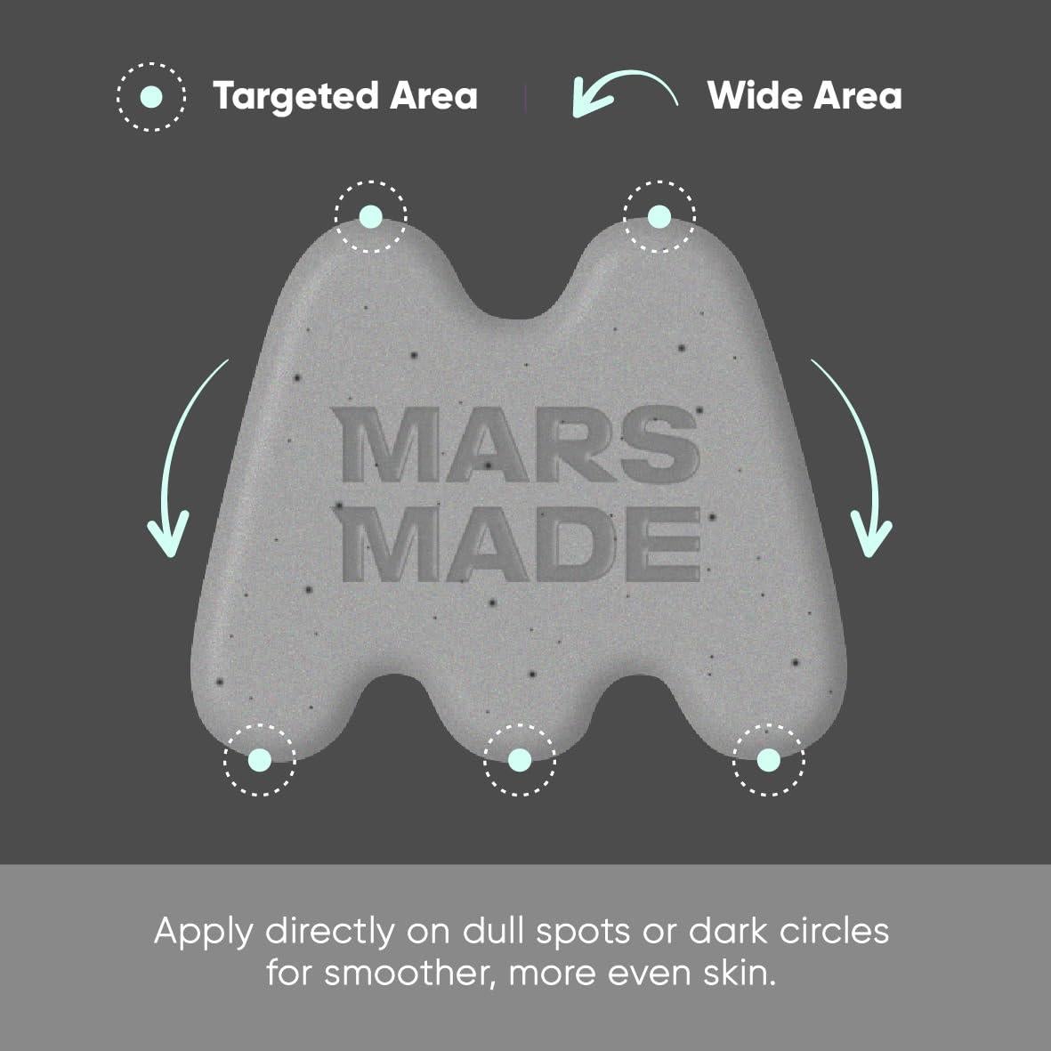 Jabón Facial de Niacinamida MARSMADE con Sésamo Negro 95g