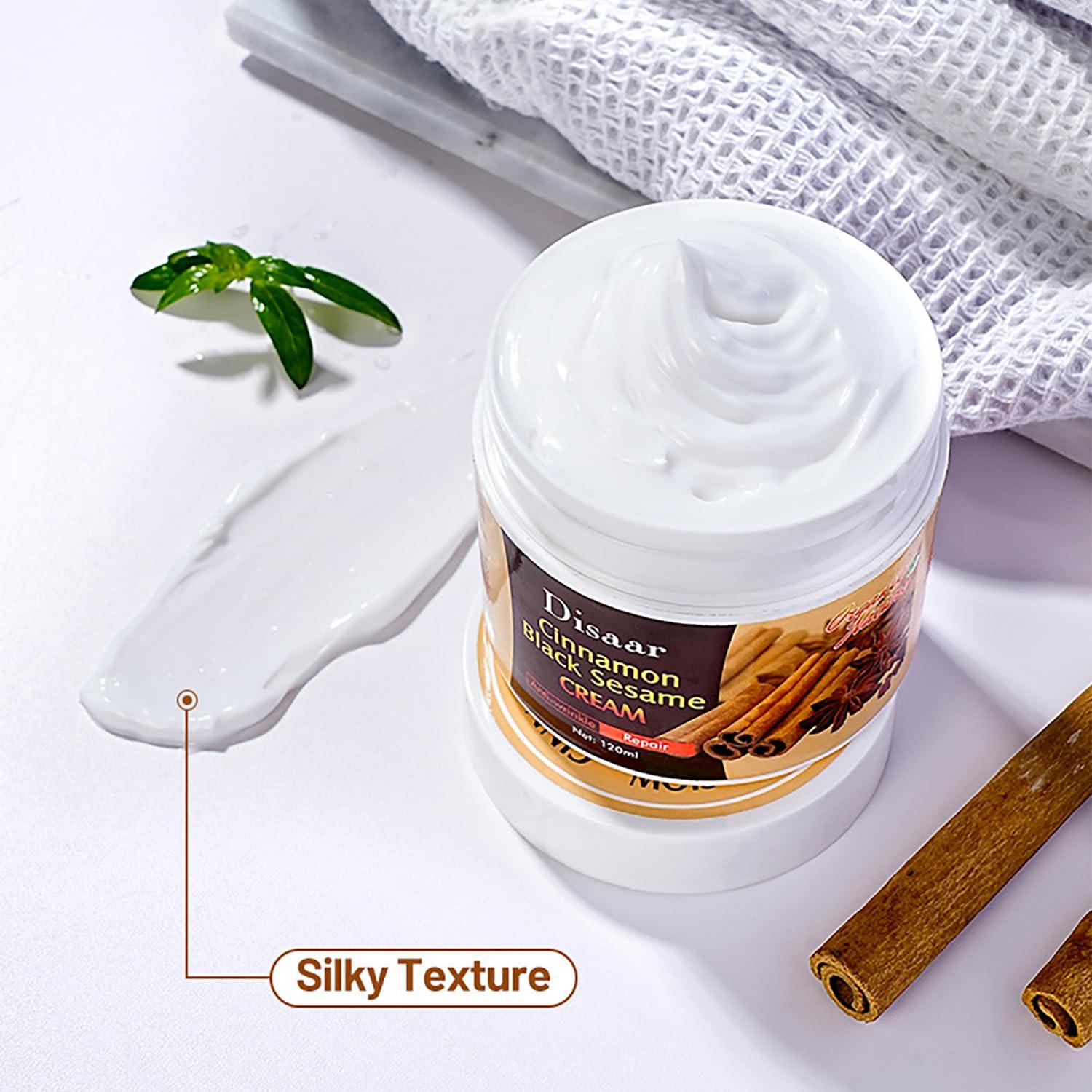 Crema Hidratante Disaaar Beauty 120ml - Canela y Sésamo Negro