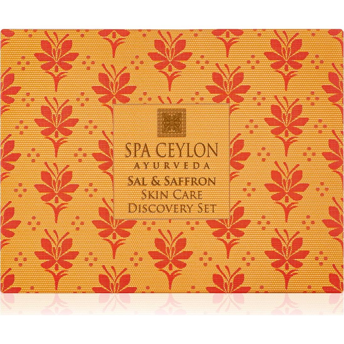 Set de Cuidado Facial Spa Ceylon con Sal y Azafrán 250g