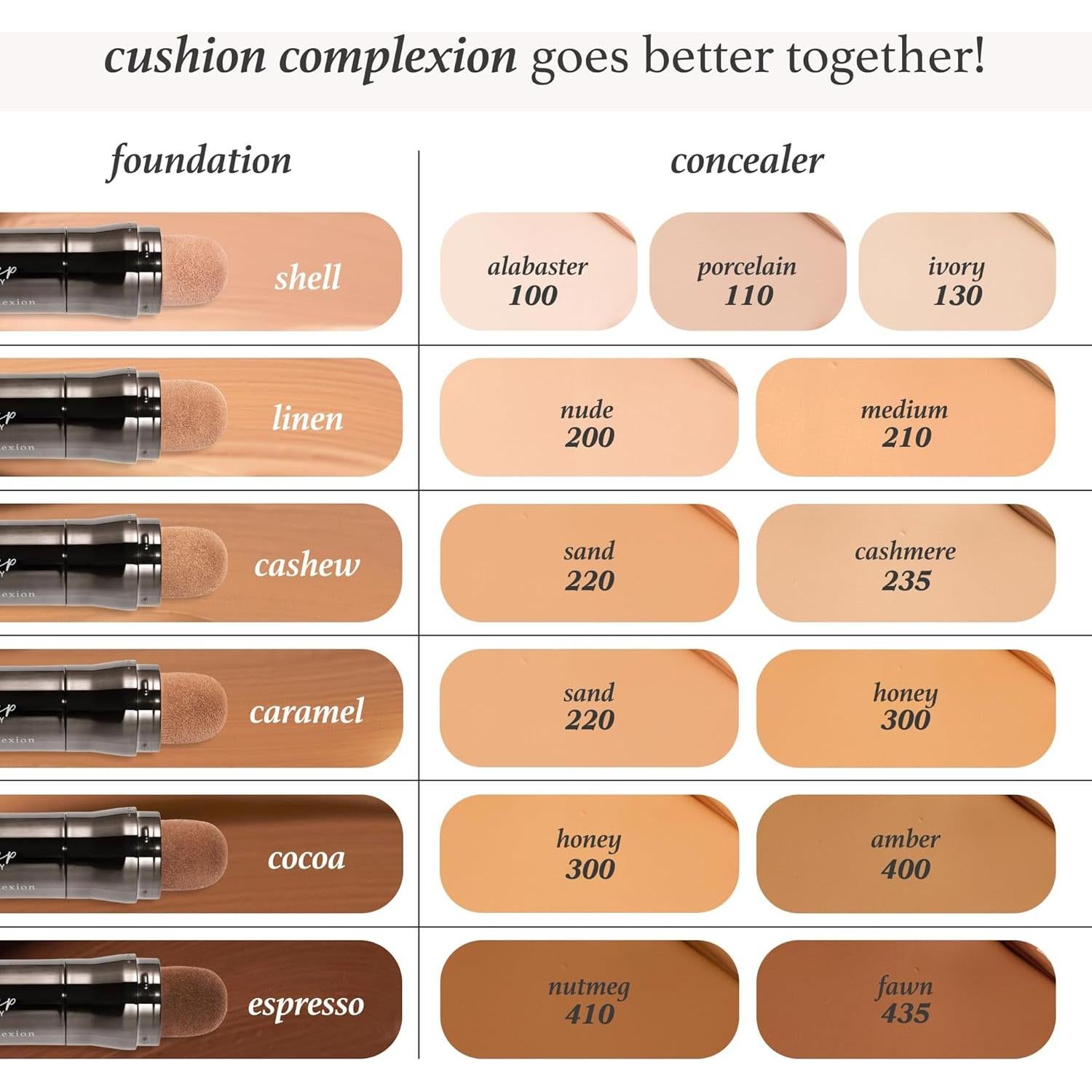 Base de Maquillaje Julep Cushion Anacardo - Cobertura Media